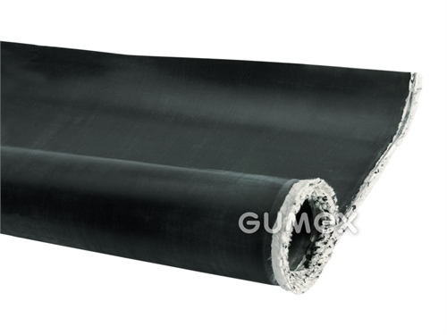 Membránové plátno, hrúbka 0,3mm, SVL, šírka 1400mm, guma-textil, -40°C/+80°C, šedočierne